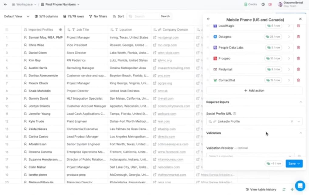 Audience intelligence dashboard preview